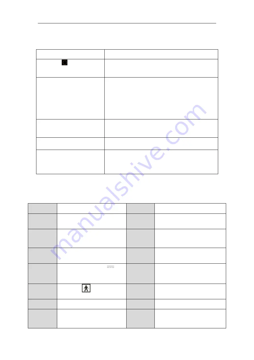 SHENZHEN PUMP MEDICAL SYSTEM BF5010B Instruction Manual Download Page 16