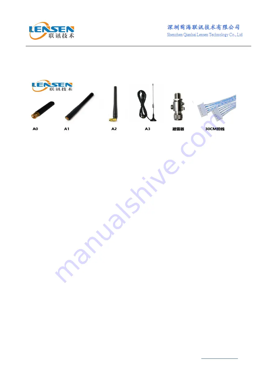 Shenzhen Qianhai Lensen Technology LS-U2000 User Manual Download Page 6