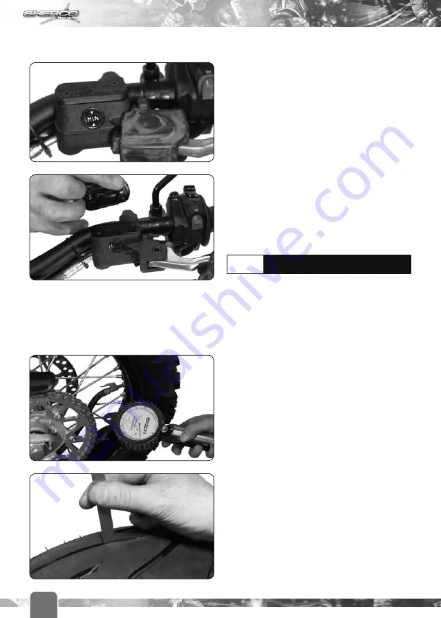 SHERCO 2011 SE 2.5i-F Owner'S Manual Download Page 70