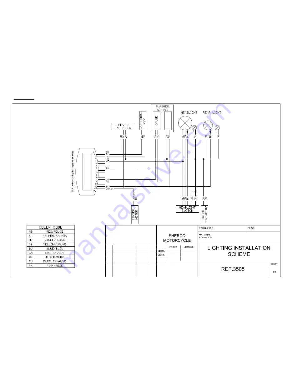 SHERCO 2012 SE 250i-R Shop Manual Download Page 52