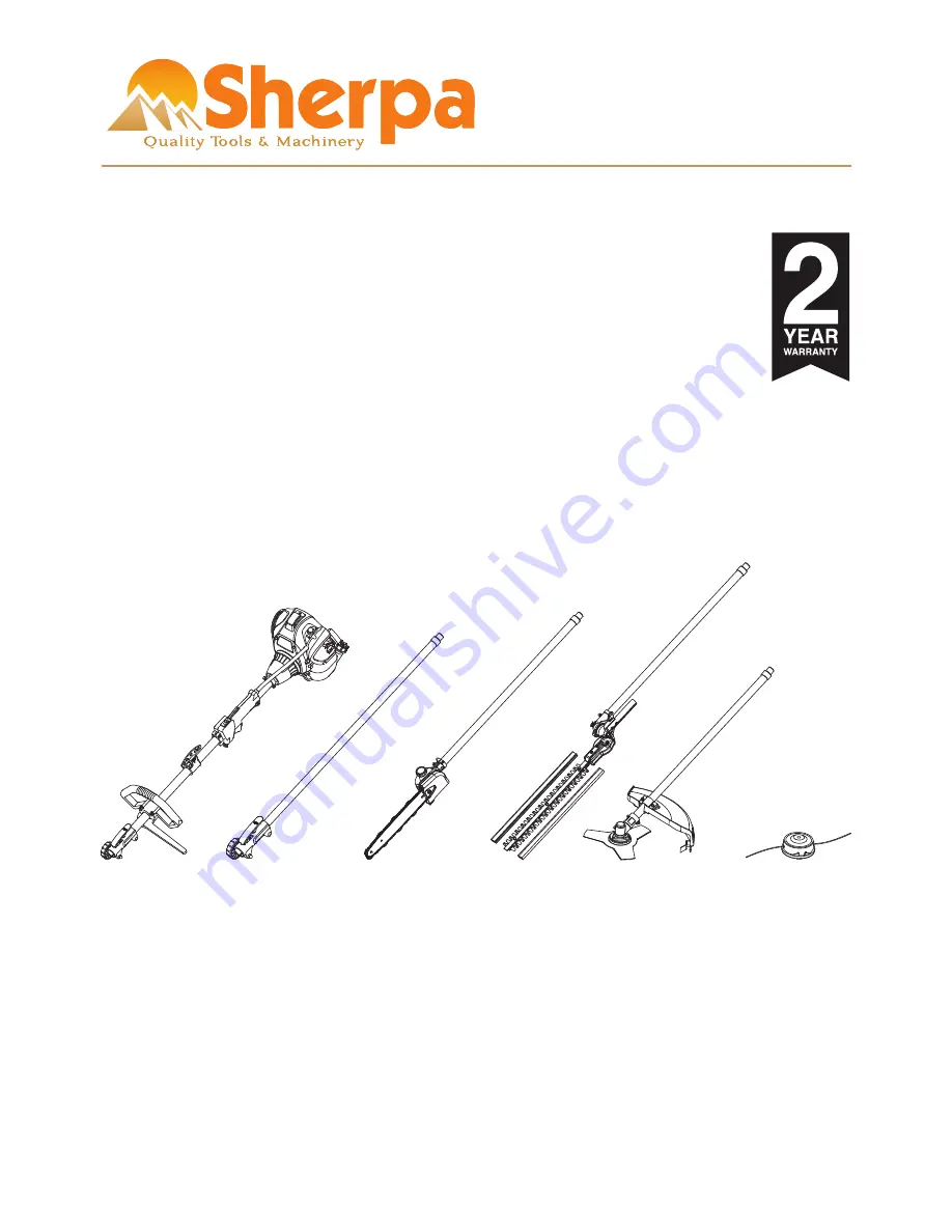 Sherpa ST-MT340 Operator'S Manual Download Page 1