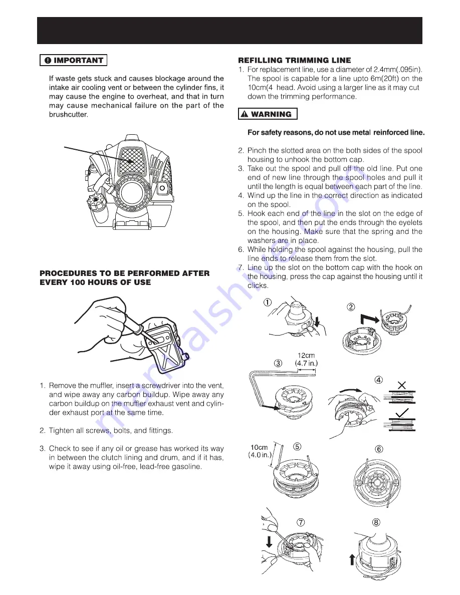 Sherpa ST-MT340 Operator'S Manual Download Page 24