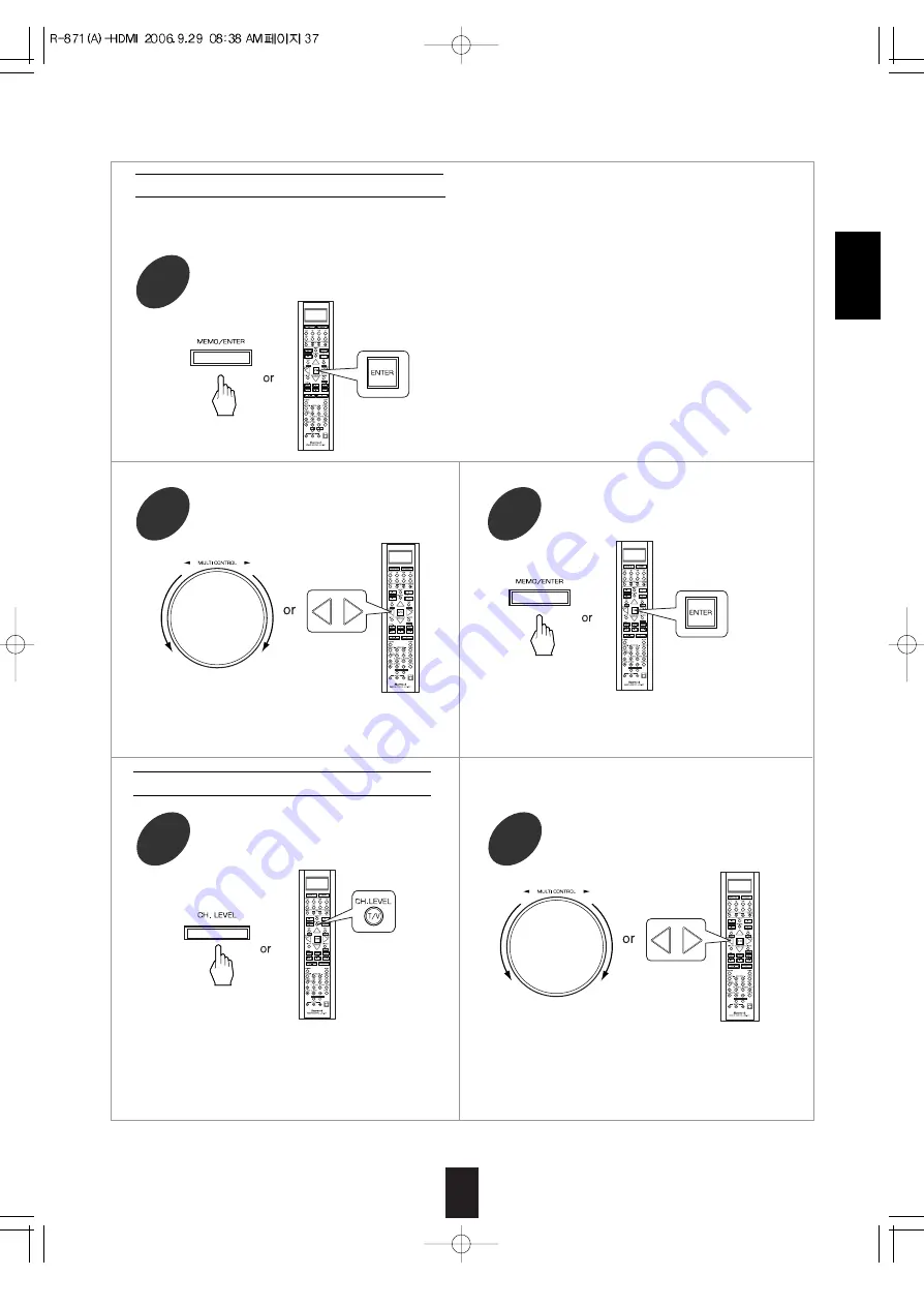 Sherwood Newcastle R-871 Operating Instructions Manual Download Page 38