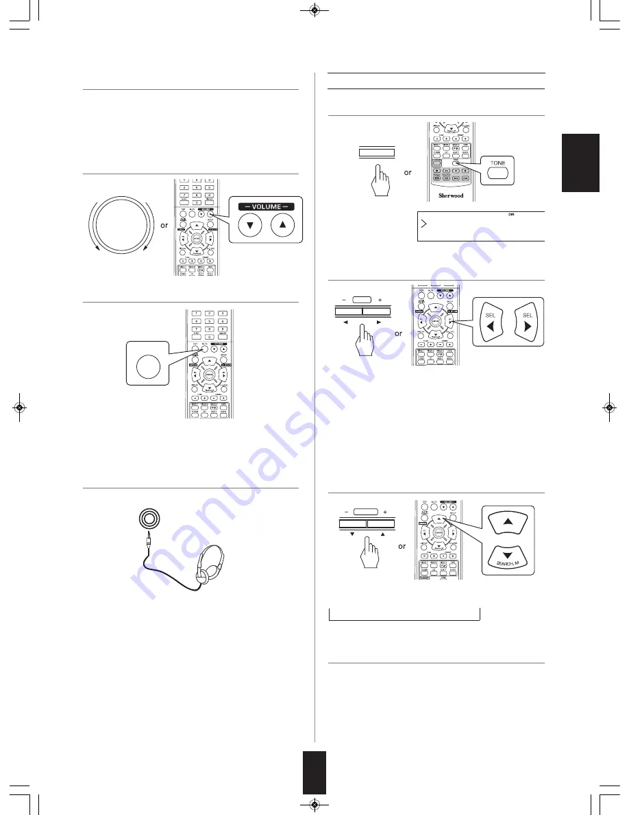 Sherwood RD-606i Operating Instructions Manual Download Page 15