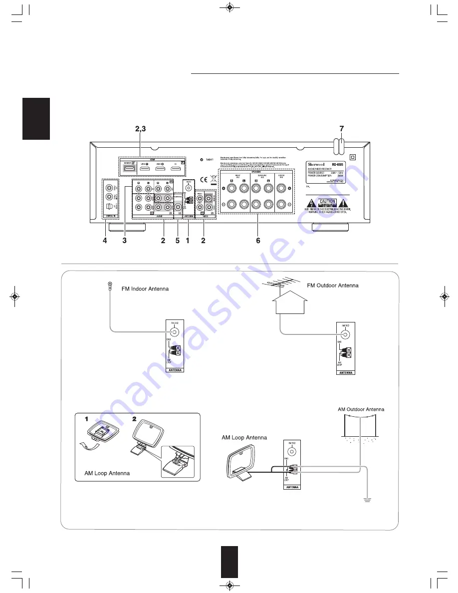 Sherwood RD-6505 Скачать руководство пользователя страница 4