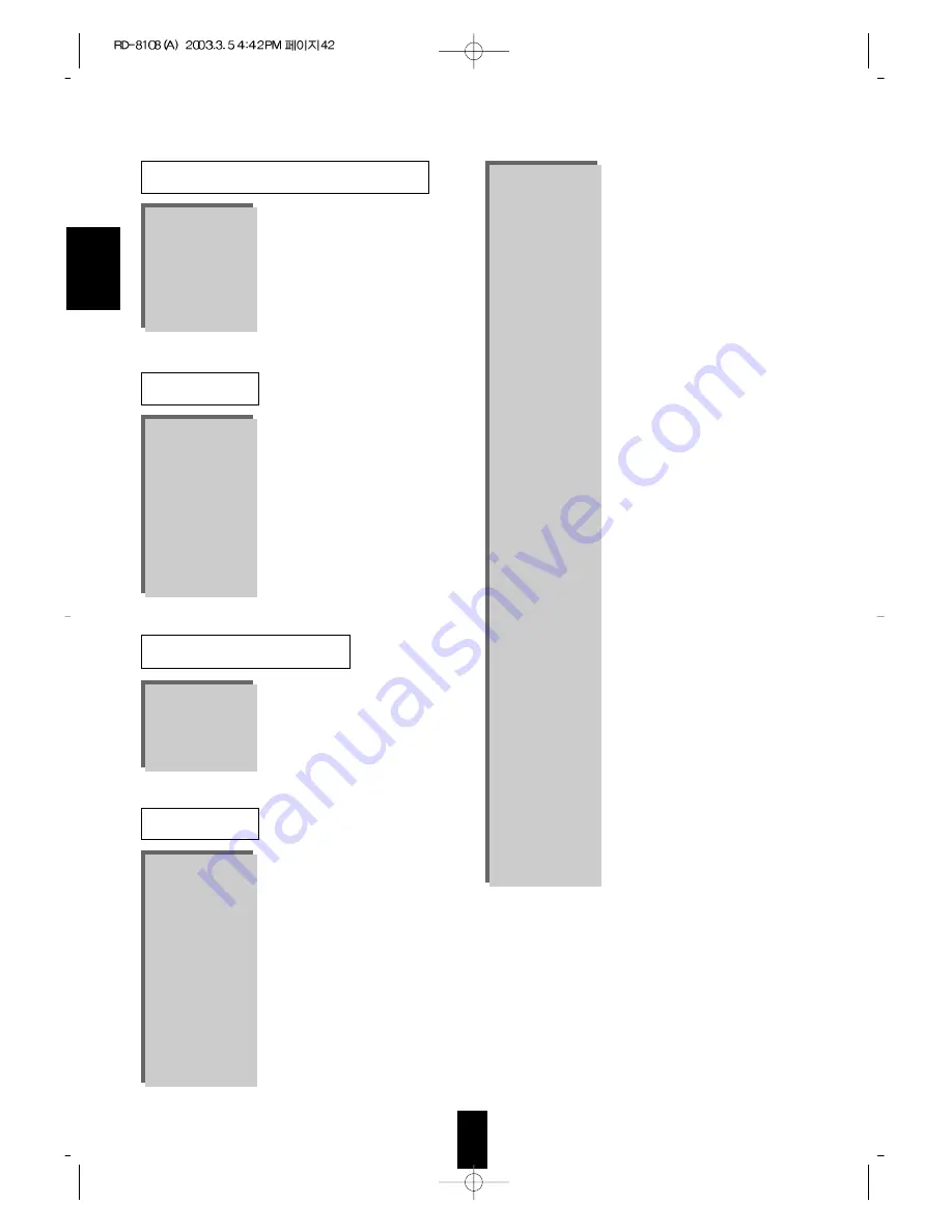 Sherwood RD-8108 User Manual Download Page 41