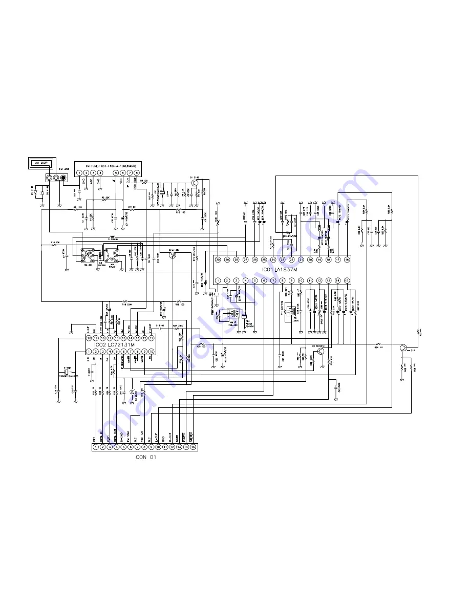 Sherwood RX-772 Service Manual Download Page 32