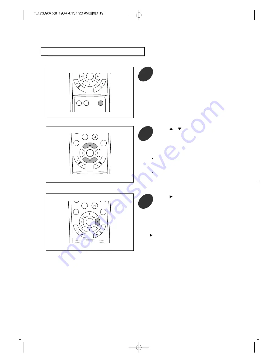 Sherwood TL-1700W Operating Instructions Manual Download Page 19