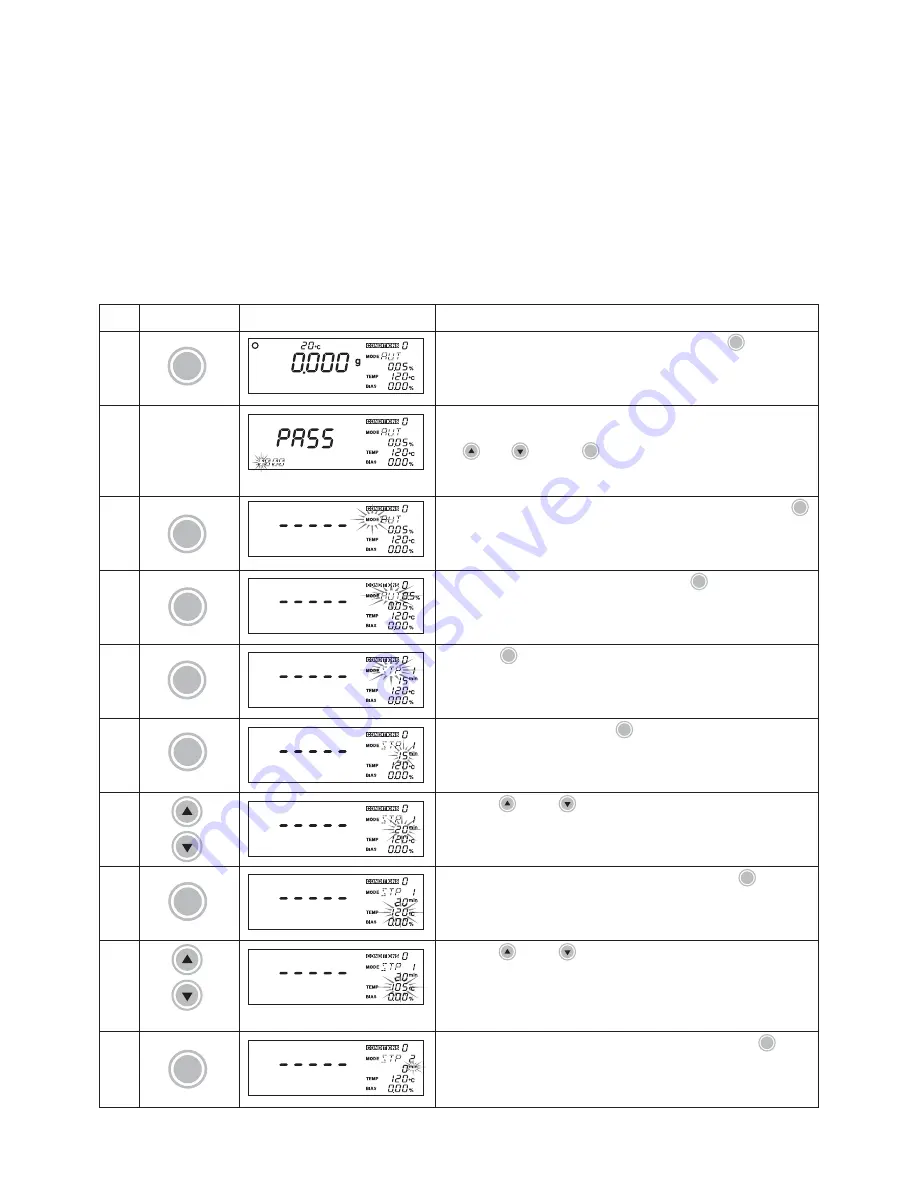 Shimadzu MOC-120H Instruction Manual Download Page 35