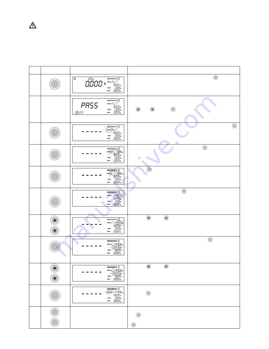 Shimadzu MOC-120H Instruction Manual Download Page 37