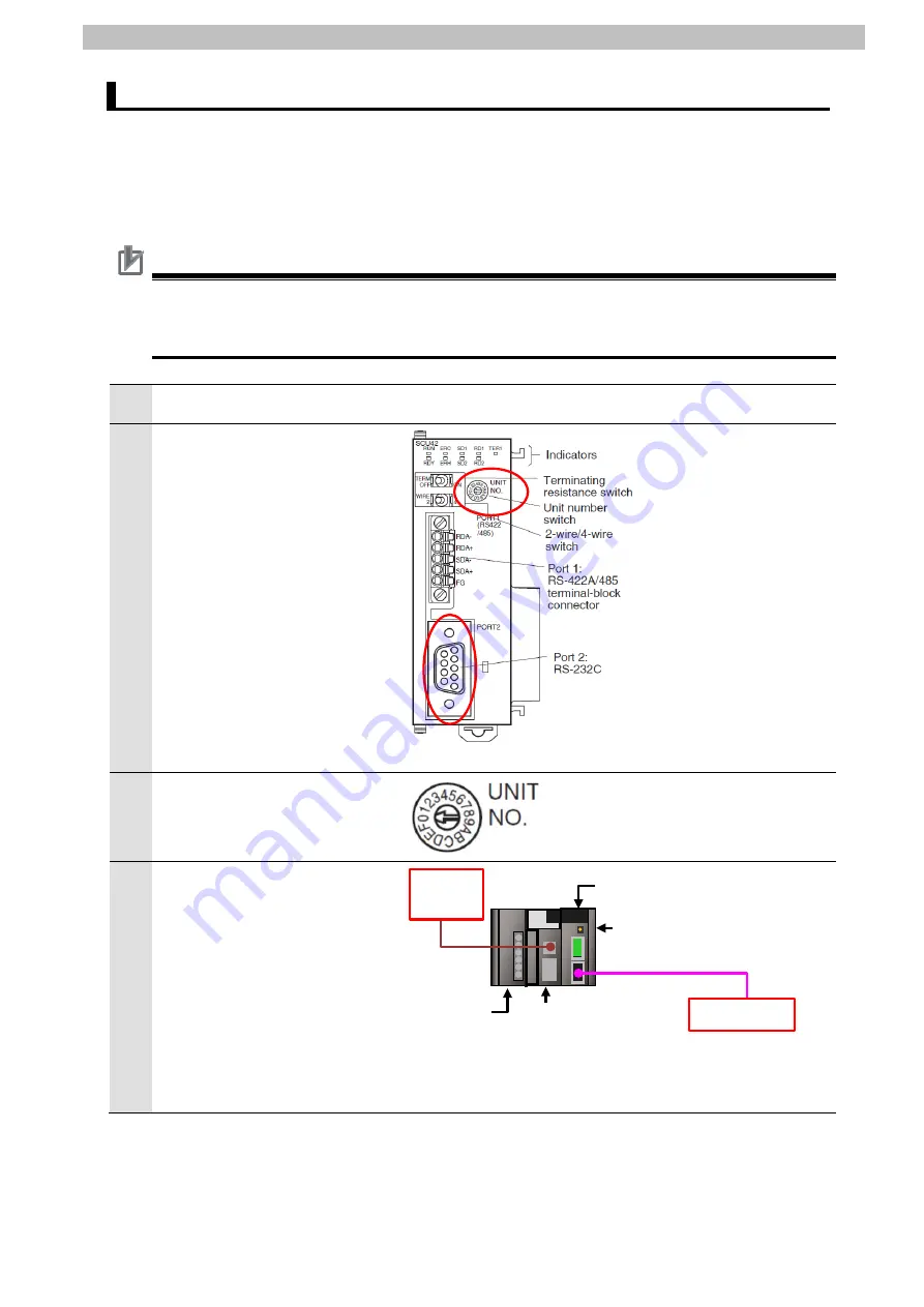 Shimadzu OMRON CJ Series Network Connection Manual Download Page 24