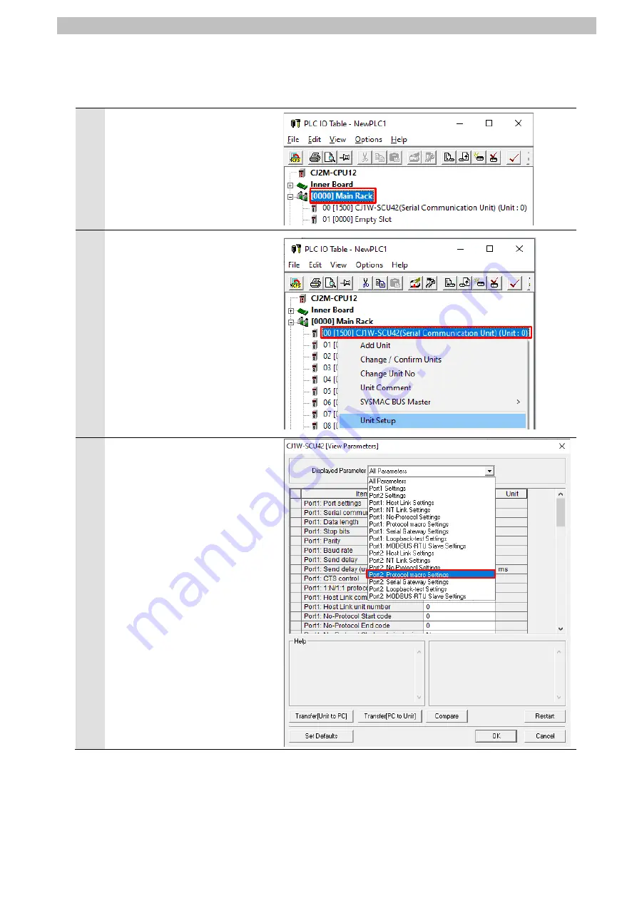 Shimadzu OMRON CJ Series Скачать руководство пользователя страница 31