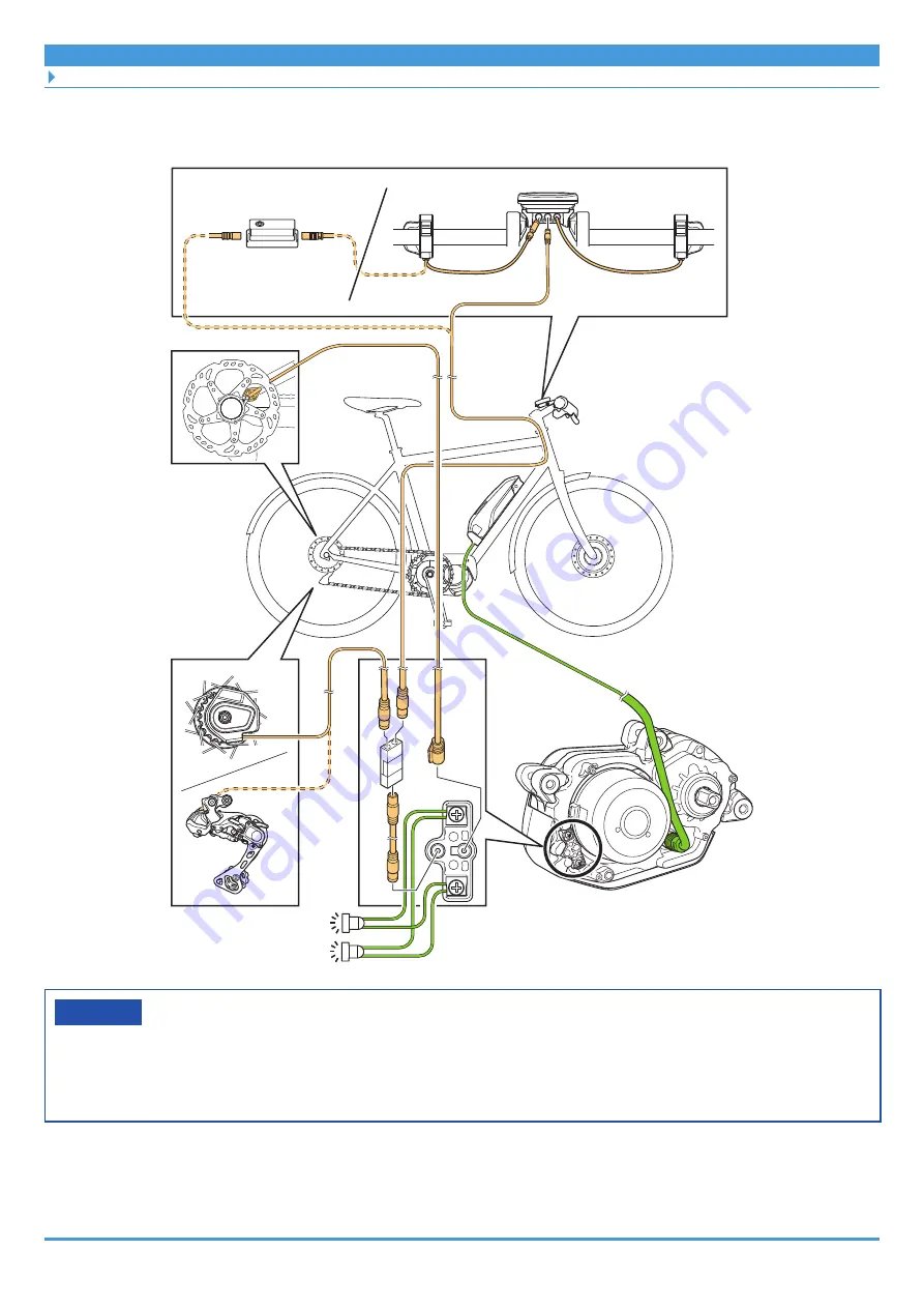 Shimano Steps DU-E5000 Dealer'S Manual Download Page 16