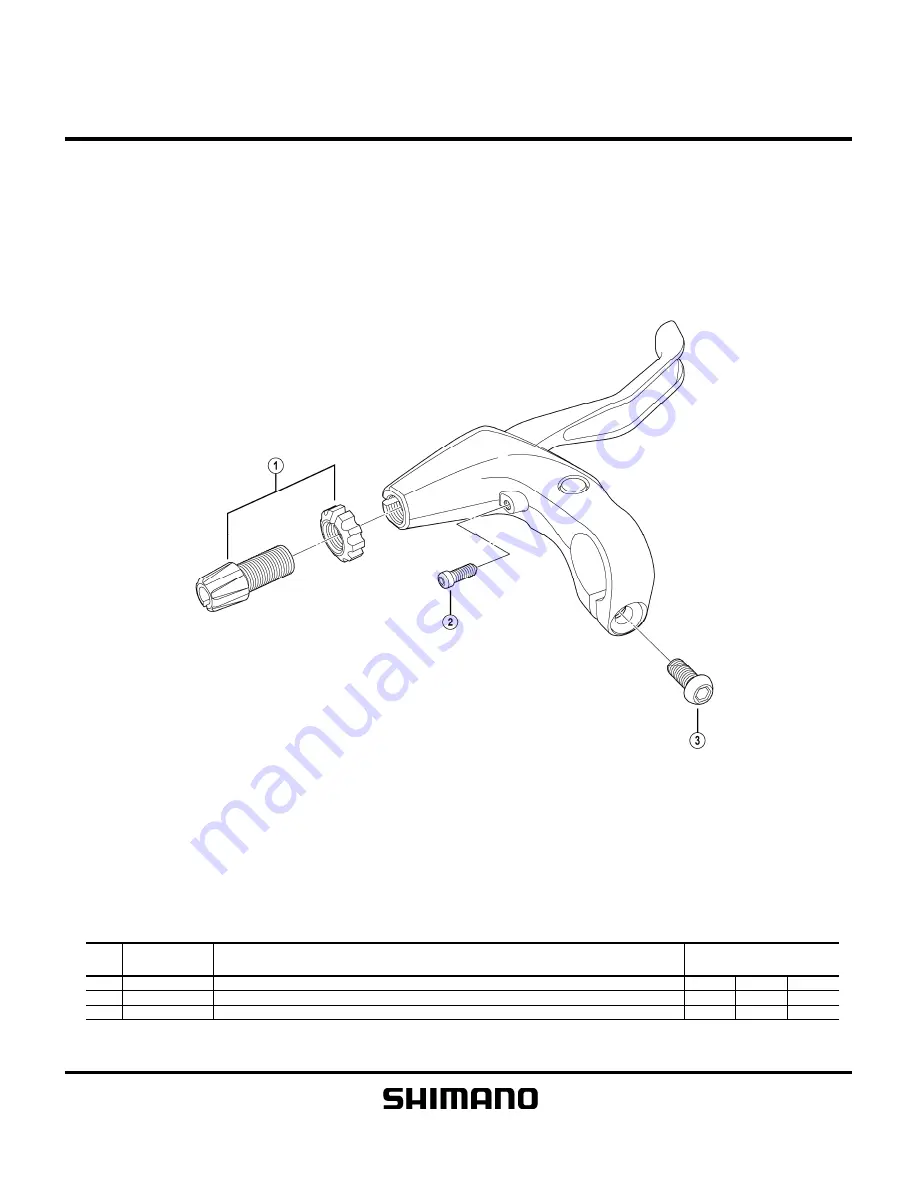 Shimano BL-4600 Manual Download Page 1