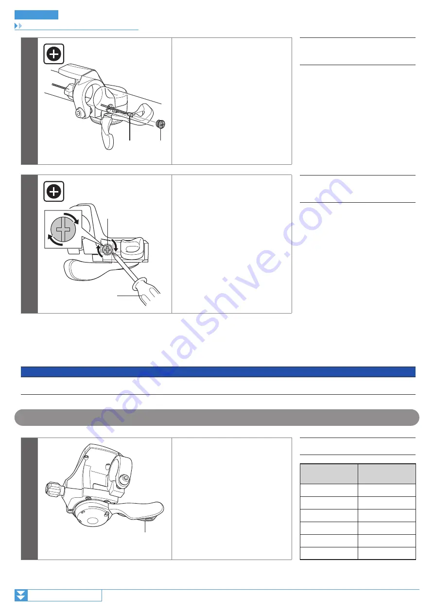 Shimano CLARIS Series Dealer'S Manual Download Page 35