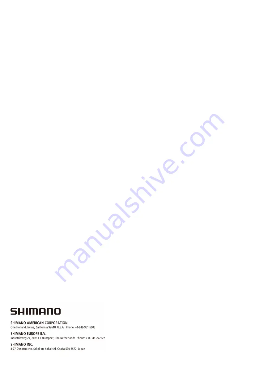 Shimano CN-6800 Dealer'S Manual Download Page 10