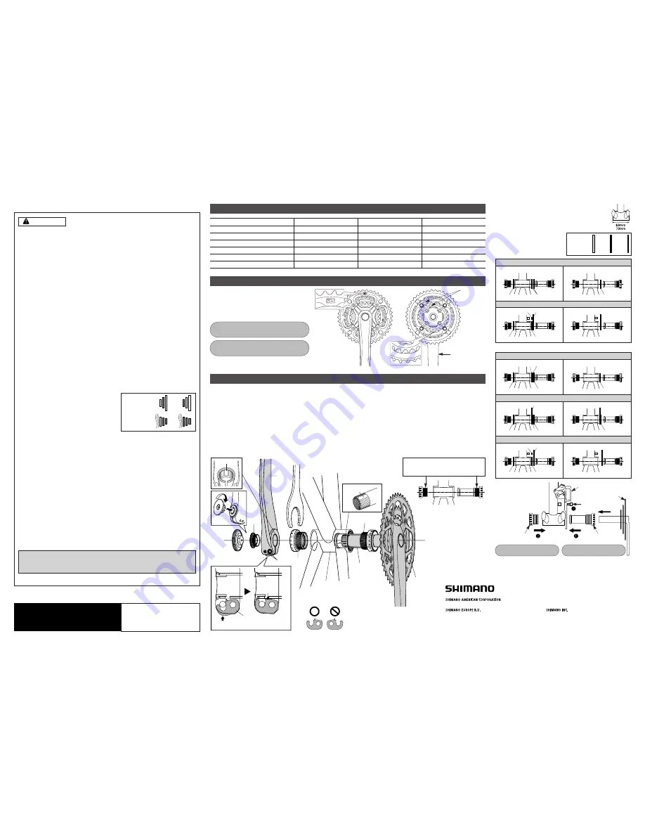 Shimano FC-M770-10 Technical Service Instructions Download Page 1