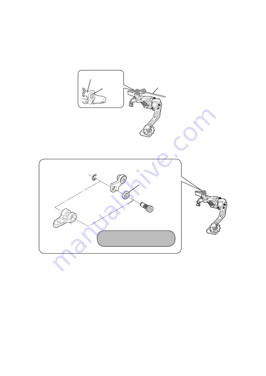 Shimano MTB SHADOW RD Series Dealer'S Manual Download Page 7