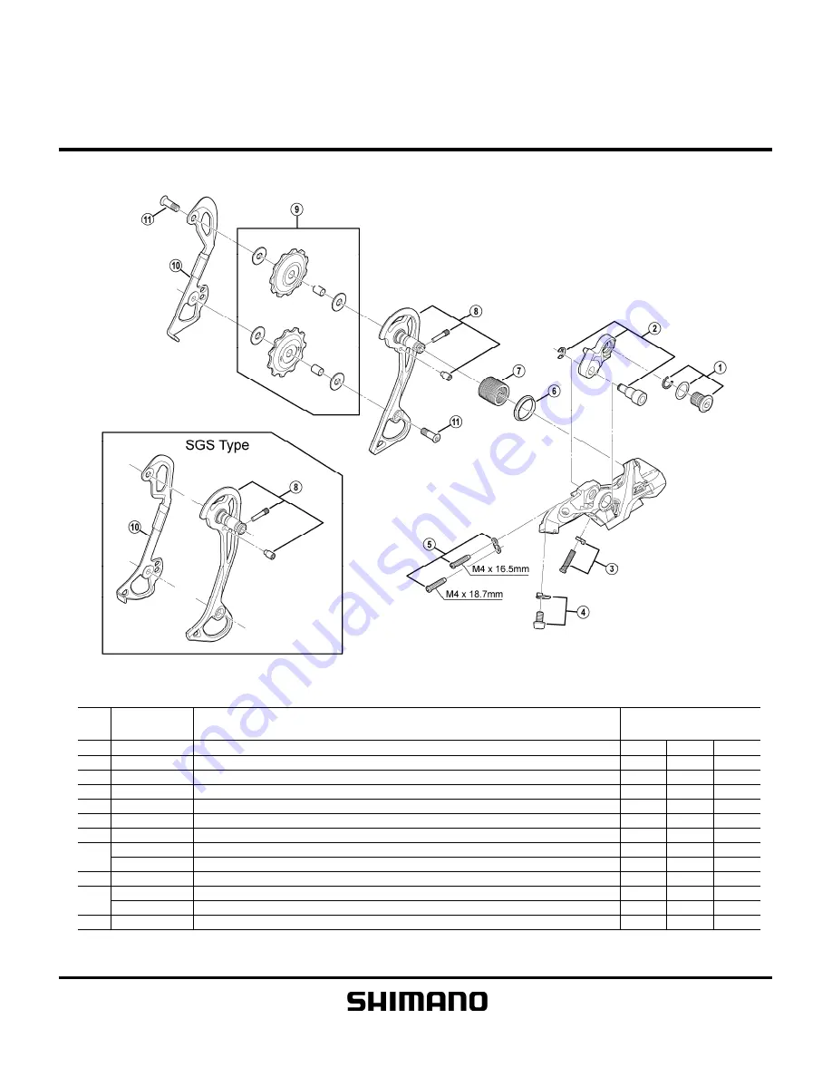 Shimano RD-M780-S GS Скачать руководство пользователя страница 2