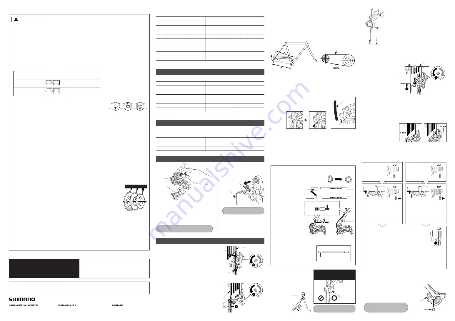 Shimano RD-M810 Service Instructions Download Page 1