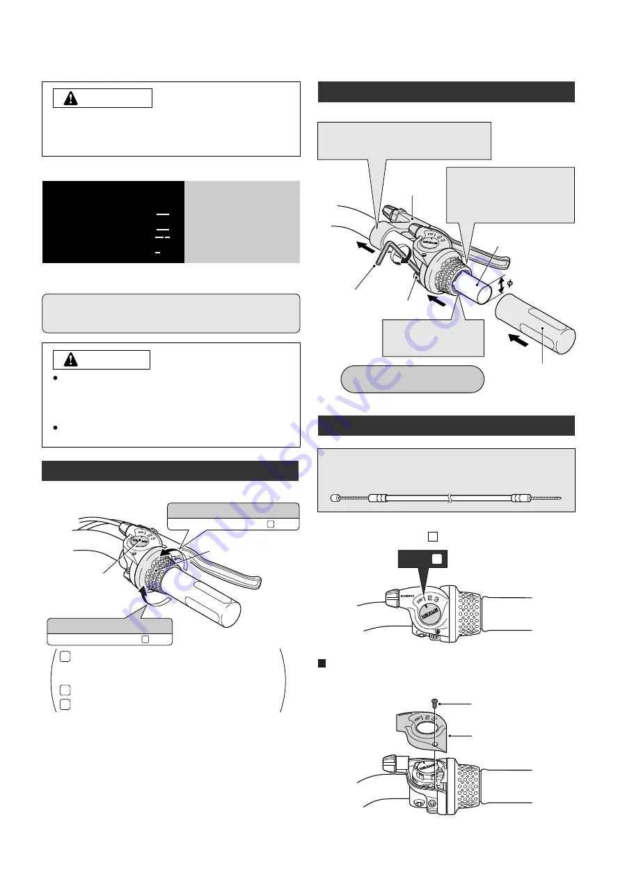 Shimano SL-3S35-E Service Instructions Download Page 1