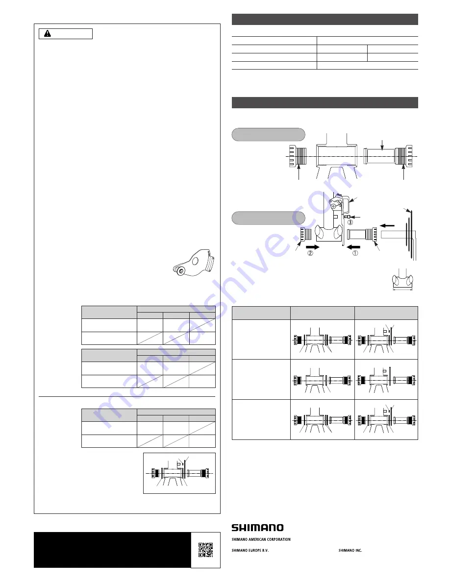 Shimano SM-BB80 Service Instructions Download Page 1