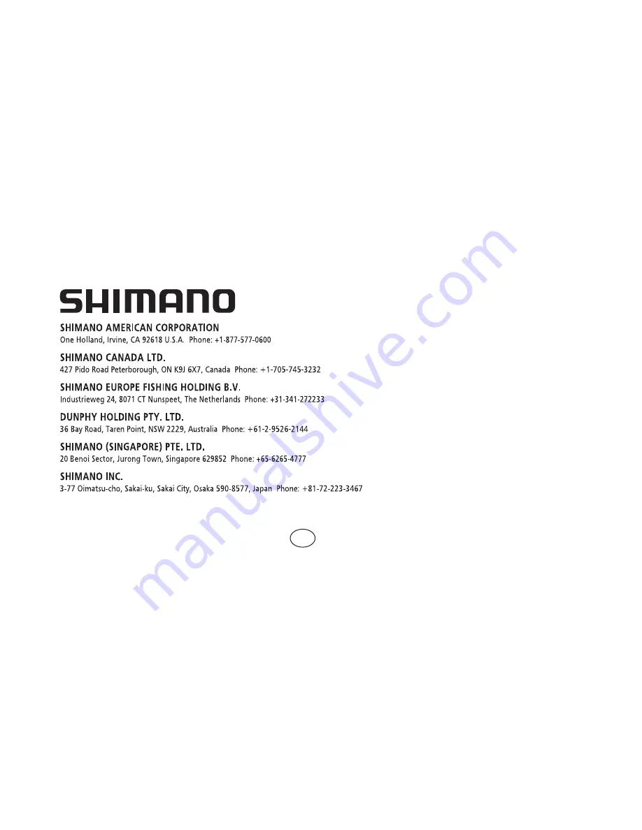 Shimano TALICA 12/16 Instruction Manual Download Page 24