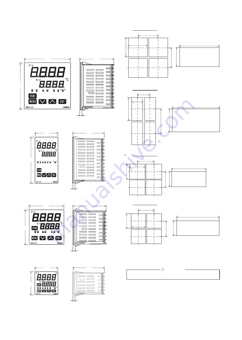 Shimax MAC3 Series Instruction Manual Download Page 2