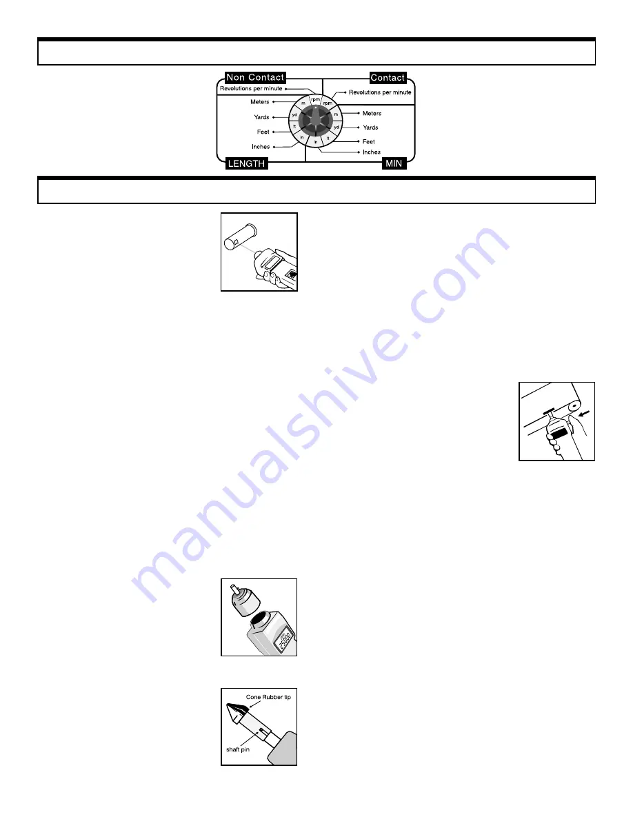 Shimpo DT-205L Instruction Manual Download Page 2