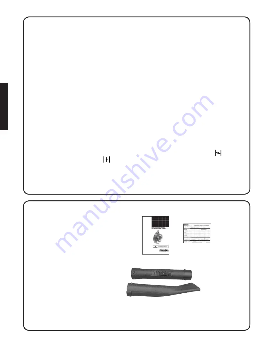 Shindaiwa 82051 Owner'S/Operator'S Manual Download Page 56