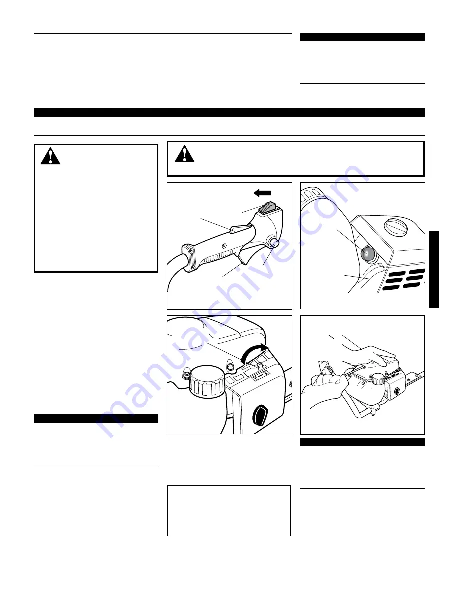 Shindaiwa 89309 Owner'S/Operator'S Manual Download Page 47