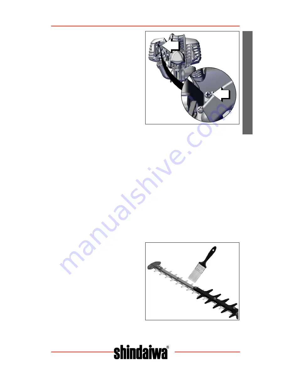 Shindaiwa AH262 Operator'S Manual Download Page 33