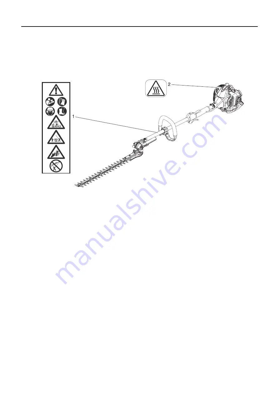 Shindaiwa AHS236S-LW Operator'S Manual Download Page 40