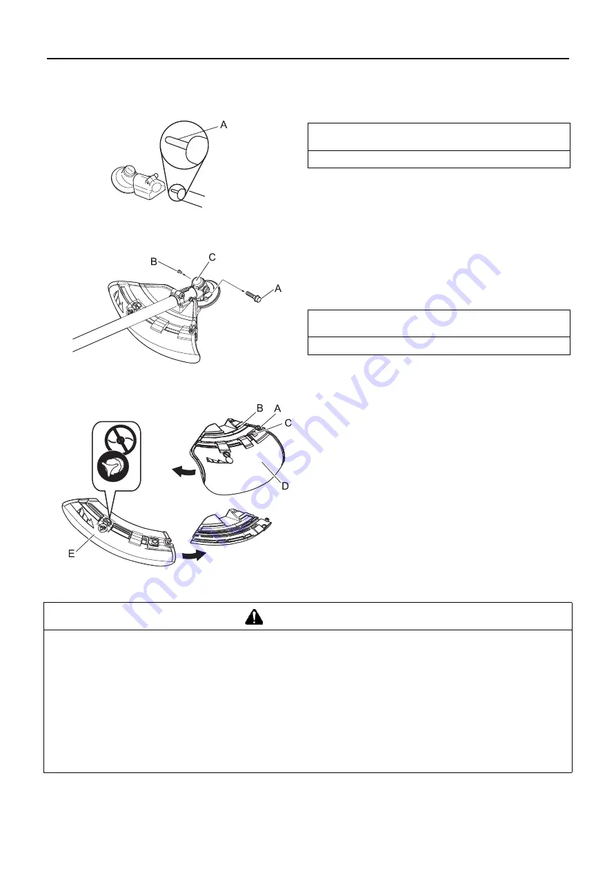 Shindaiwa B410TS Operator'S Manual Download Page 114