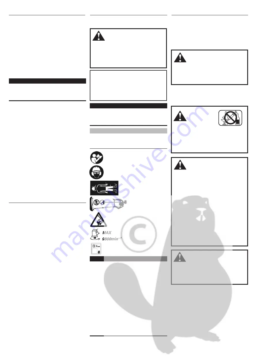 Shindaiwa C242S Owner'S/Operator'S Manual Download Page 2