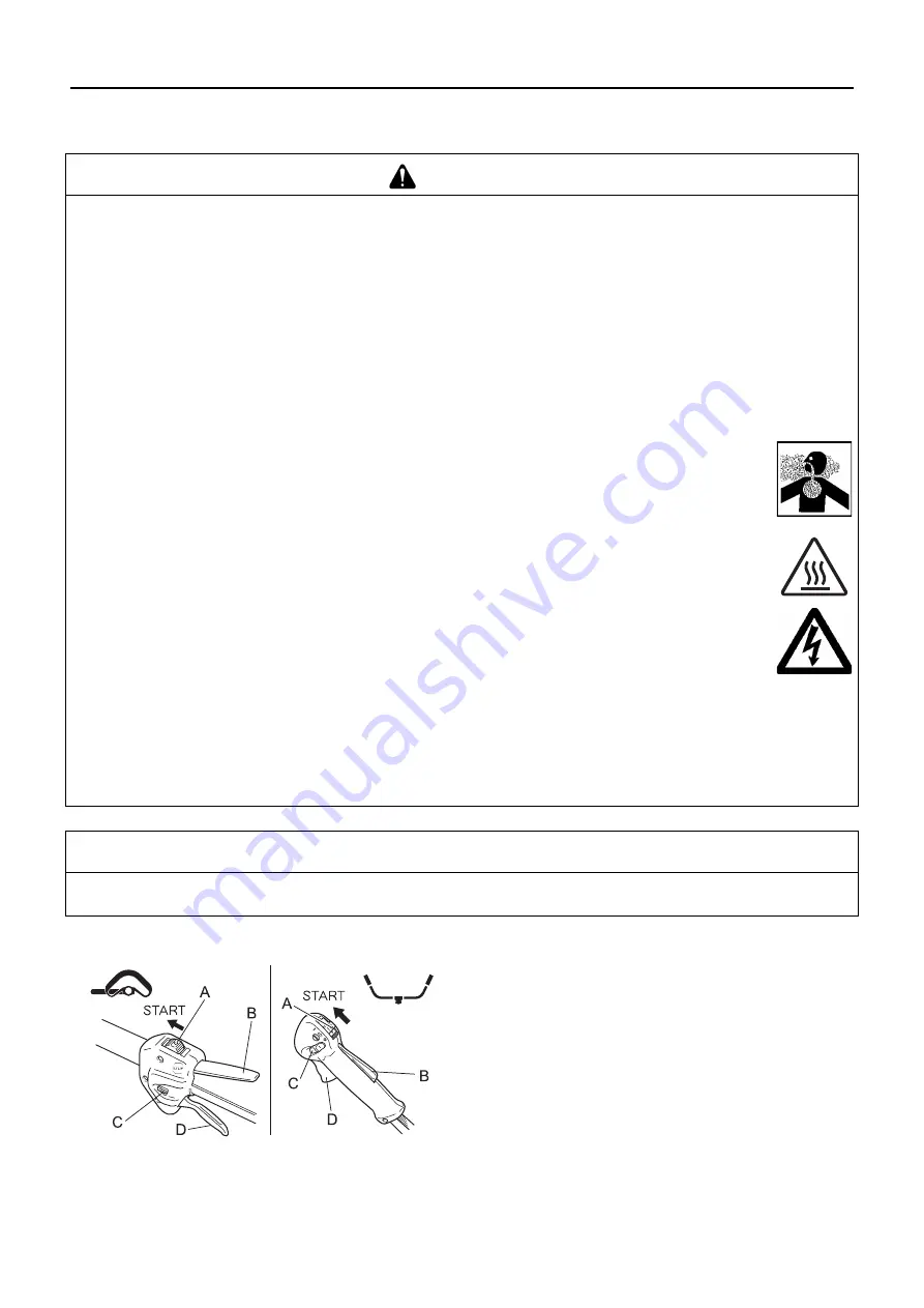 Shindaiwa C302TS Operator'S Manual Download Page 16