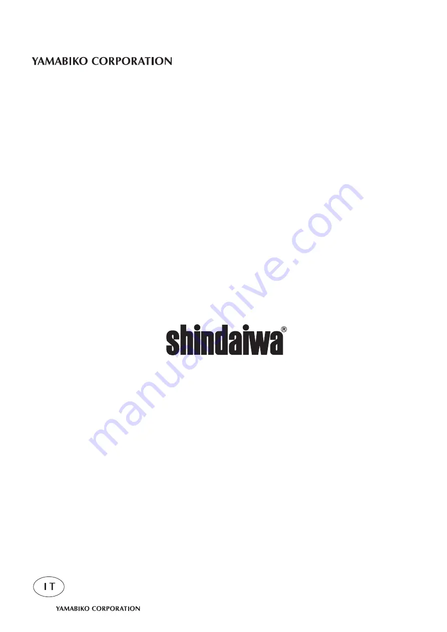 Shindaiwa C360T Operator'S Manual Download Page 130