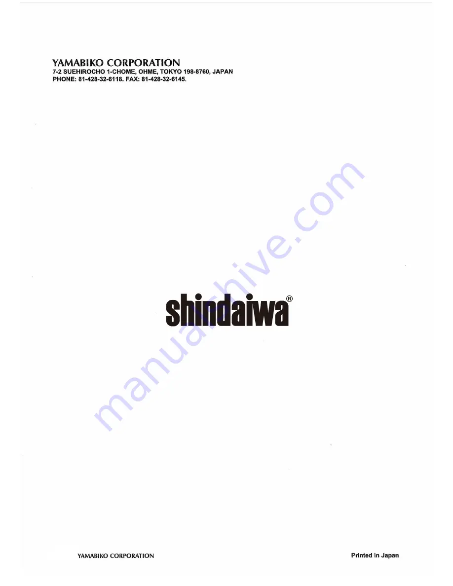 Shindaiwa DGW200MS/UK Operator'S Manual Download Page 36