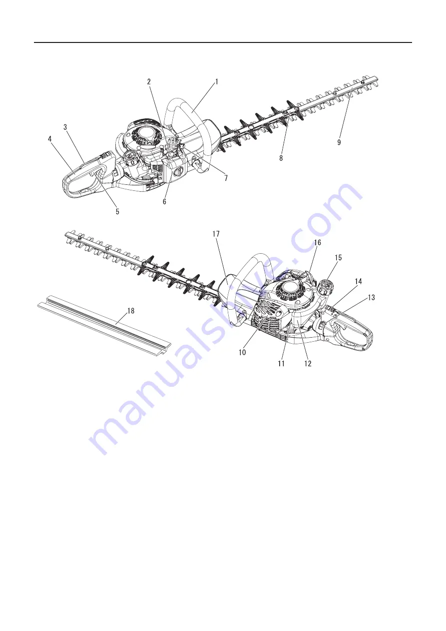 Shindaiwa DH165ST Operator'S Manual Download Page 15