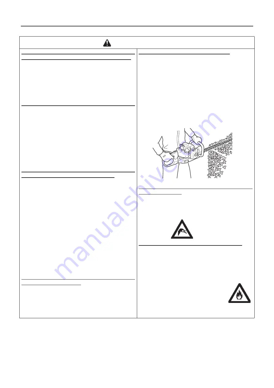 Shindaiwa DH165ST Operator'S Manual Download Page 40