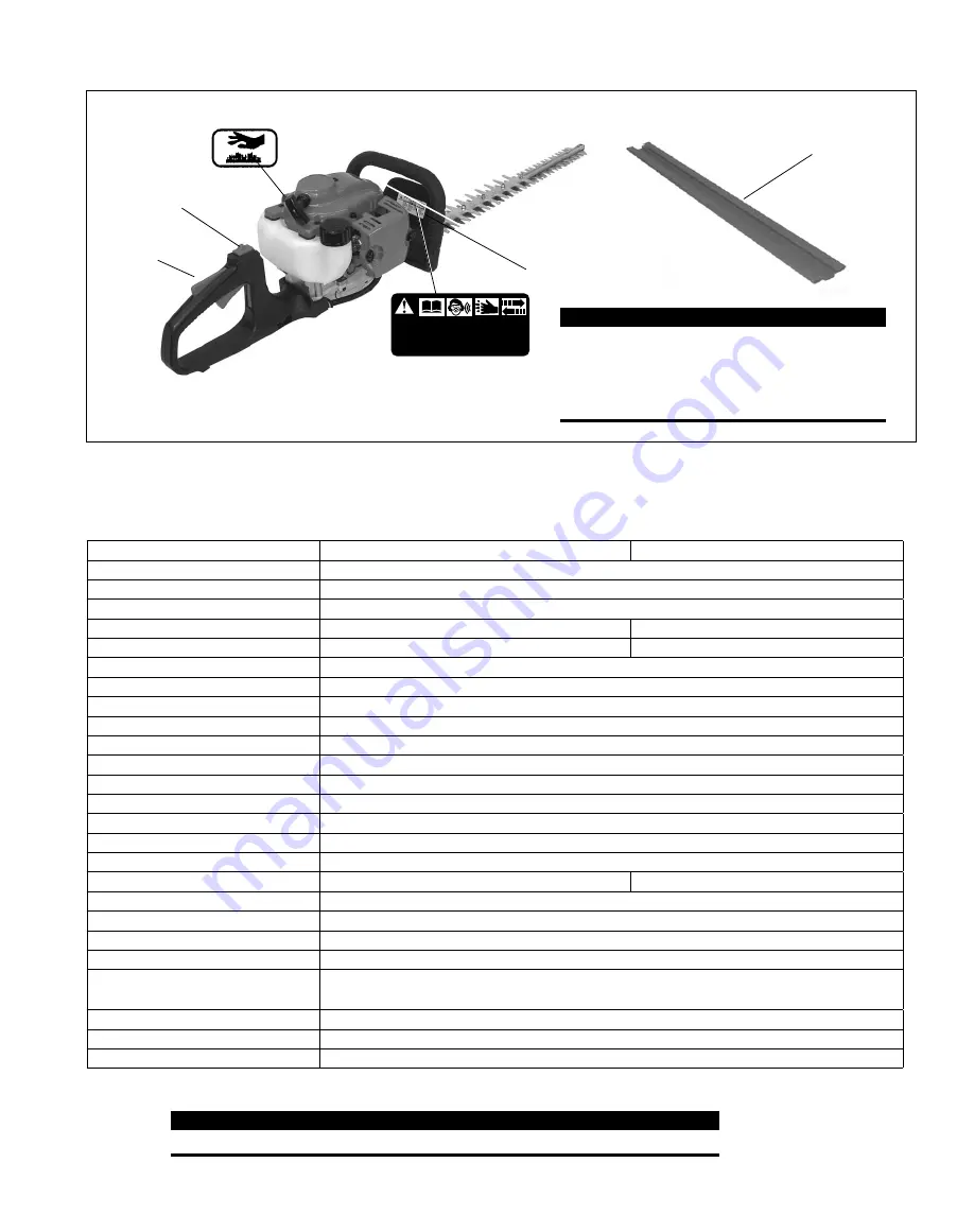 Shindaiwa DH254 Owner'S/Operator'S Manual Download Page 5