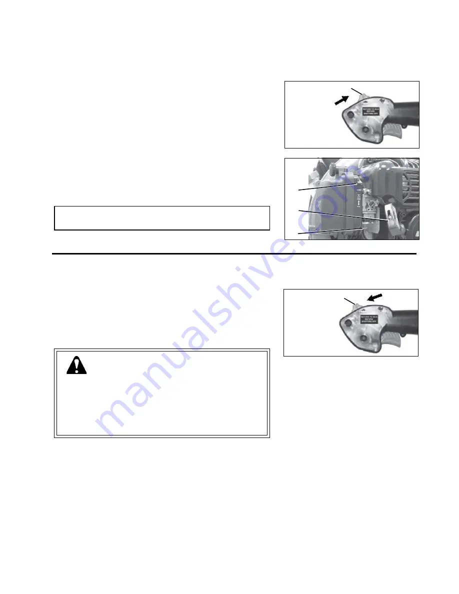 Shindaiwa EB508RT Owner'S/Operator'S Manual Download Page 13