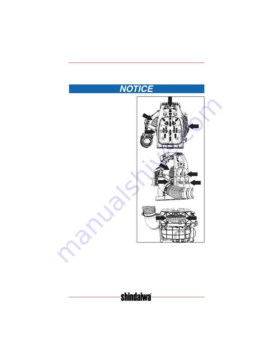 Shindaiwa EB810/RT Operator'S Manual Download Page 40