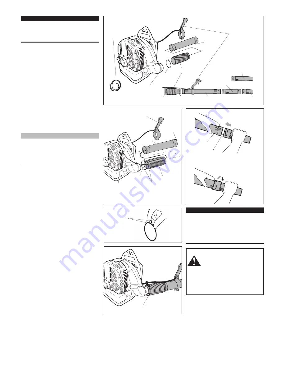 Shindaiwa EB8510 Owner'S/Operator'S Manual Download Page 7