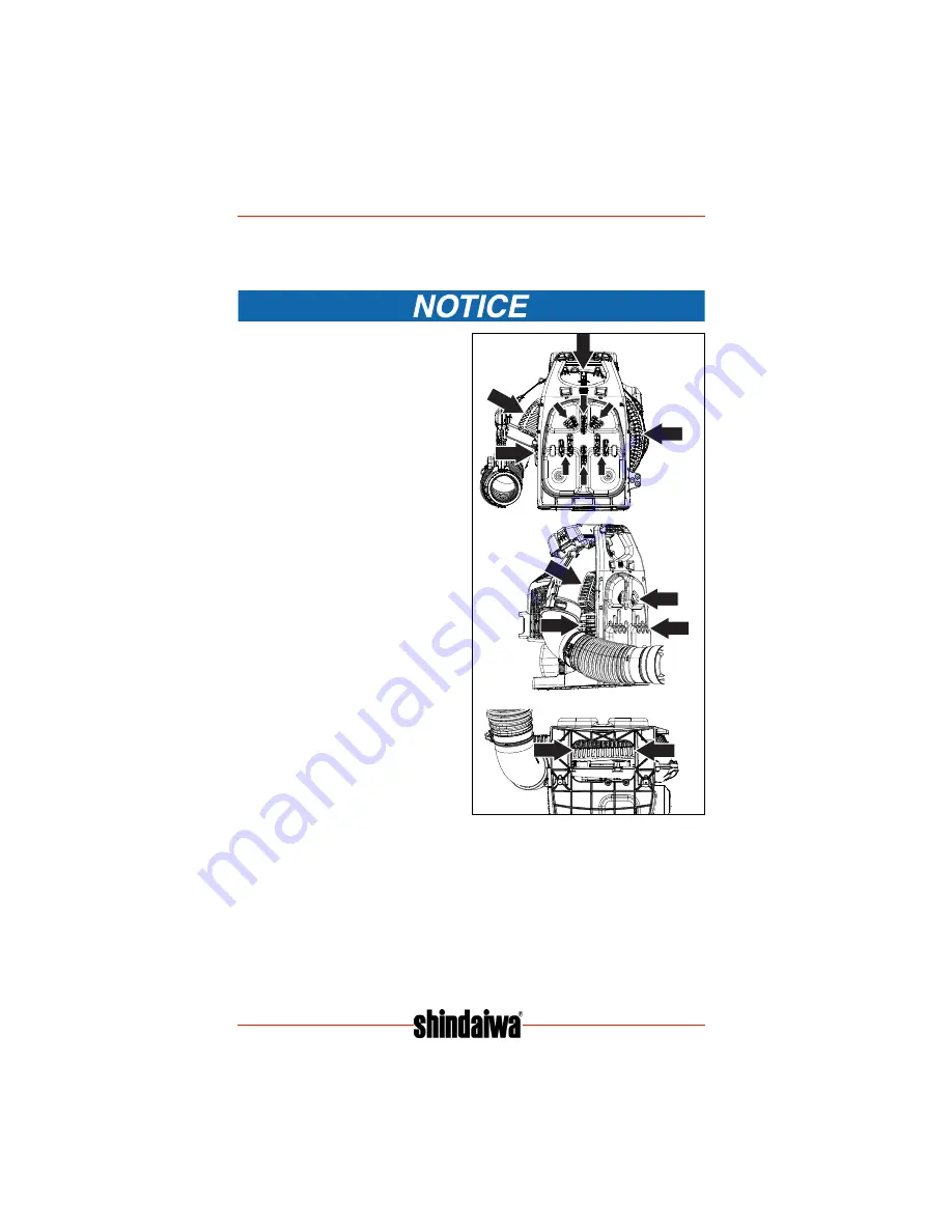 Shindaiwa EB910 Operator'S Manual Download Page 40