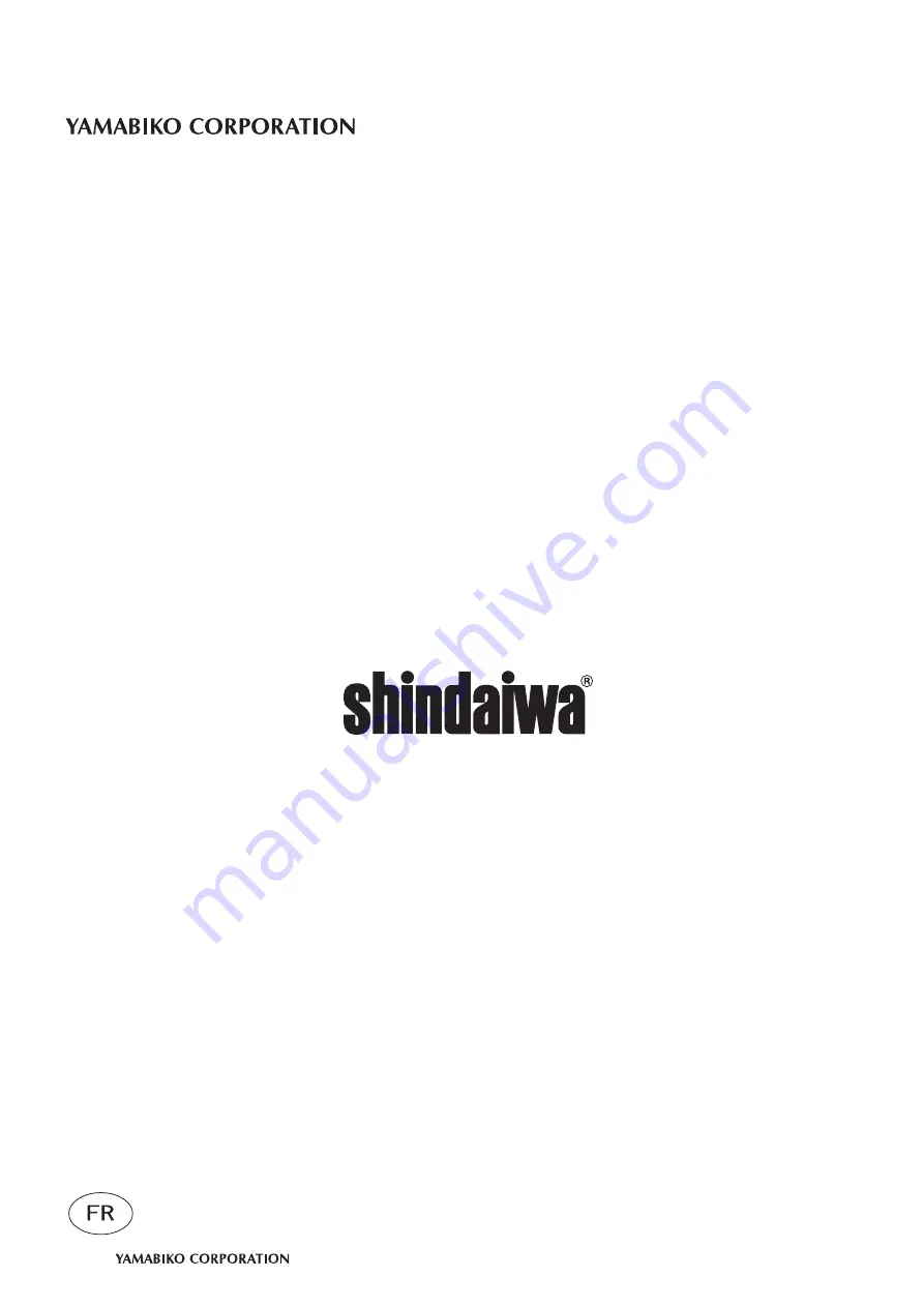 Shindaiwa F226S Operator'S Manual Download Page 58