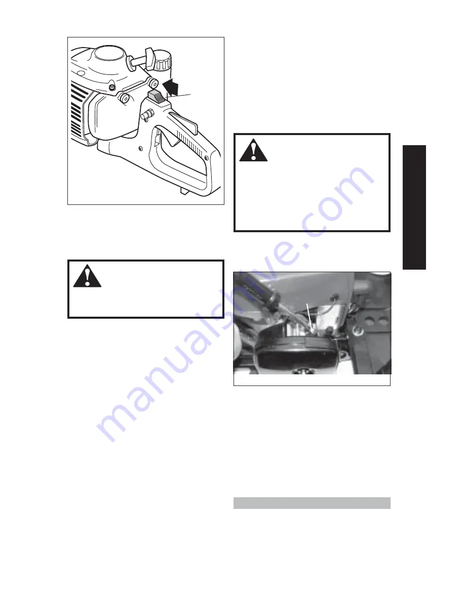 Shindaiwa HomePro 22DH series Operator'S Manual Download Page 15