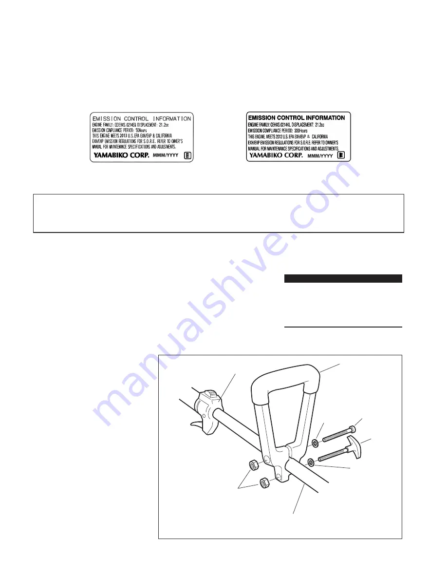 Shindaiwa LE242 Owner'S/Operator'S Manual Download Page 6