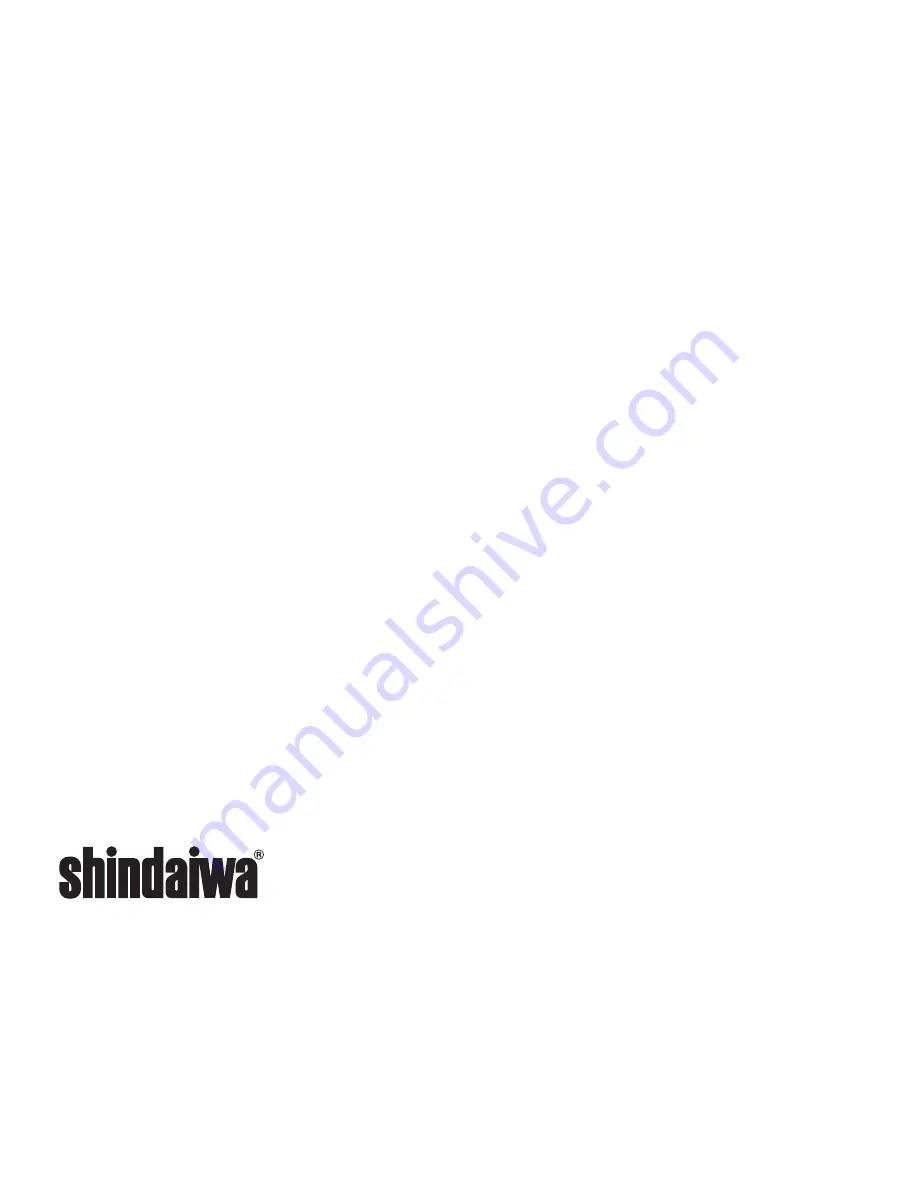 Shindaiwa LE242 Owner'S/Operator'S Manual Download Page 28