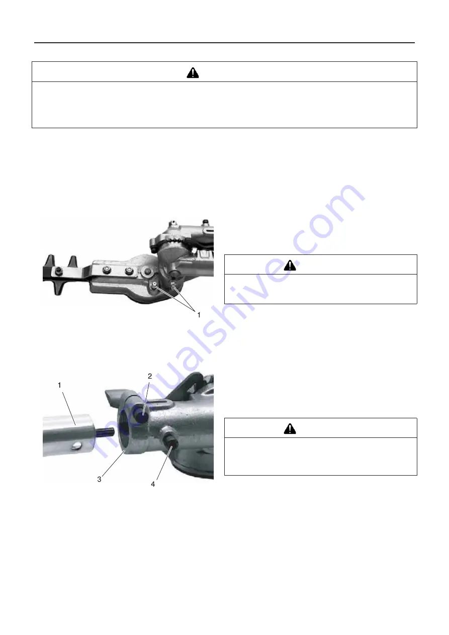 Shindaiwa SBA-AHS2422 Operator'S Manual Download Page 60